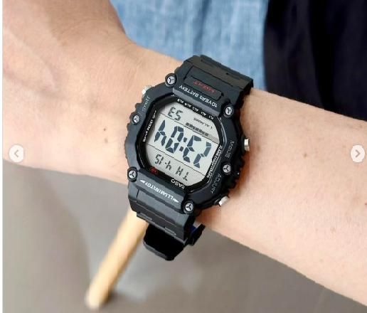 Чоловічий годинник CASIO AE-1600H-1AVEF 104518454 фото