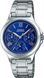 Женские часы CASIO LTP-V300D-2A2 с хронографом и синим циферблатом 113882041 фото 1