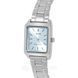 Жіночий годинник CASIO LTP-V007D-2E прямокутні з блакитним циферблатом LTP-V007D-2E фото 2