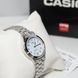Женские часы CASIO LTP-1128A-7BRDF серебряные с цифрами LTP-1128A-7BRDF фото 3