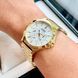Мужские часы CASIO MTP-V300G-7AUDF классические золотистые с хронографом и белым циферблатом MTP-V300G-7AUDF фото 6
