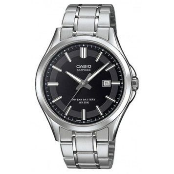 Чоловічий годинник CASIO MTS-100D-1AVDF сріблястий сапфірове скло з батареєю 10 років WR 50 104027995 фото