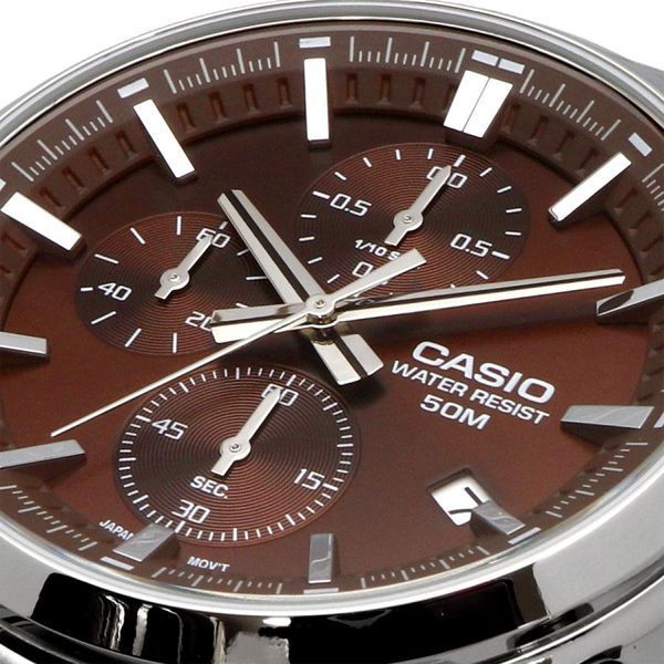Чоловічий годинник CASIO MTP-E510D-5AV MTP-E510D-5AV фото