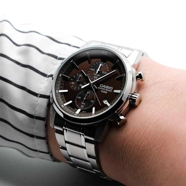 Чоловічий годинник CASIO MTP-E510D-5AV MTP-E510D-5AV фото