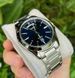 Чоловічий годинник CASIO MTP-1370D-2A2 Data Day сріблястий з синім циферблатом та датою 122705162 фото 5