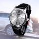 Чоловічий годинник CASIO MTP-V002L-7B3 сріблясті з датою на шкіряному ремінці 104524076 фото 5