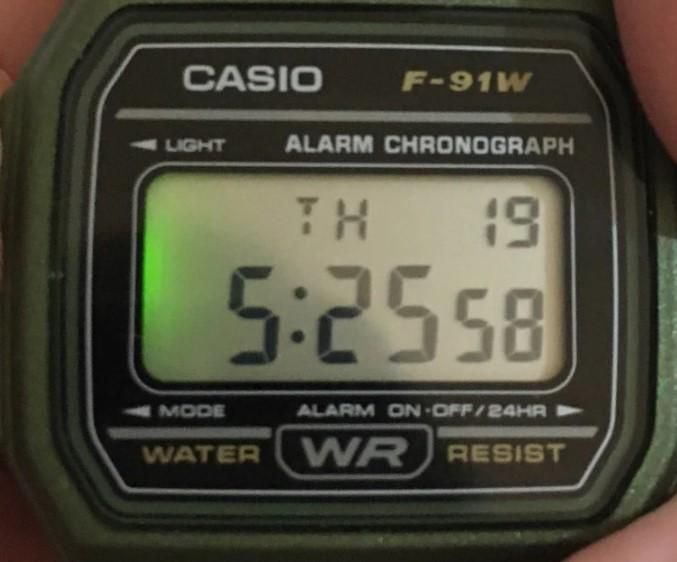 Наручные часы CASIO Vintage F-91WM-3A 113881963 фото
