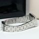 Жіночий годинник CASIO LTP-1234DD-7A прямокутний сріблястий з сріблястий циферблатом та цифрами 104814040 фото 4
