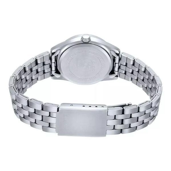 Мужские часы CASIO MTP-1335D-1A2VDF серебристые с черным циферблатом и датой 104180298 фото