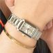Жіночий годинник CASIO LTP-1235SG-7AEF прямокутний комбінований з сріблястим циферблатом та цифрами 104810699 фото 2