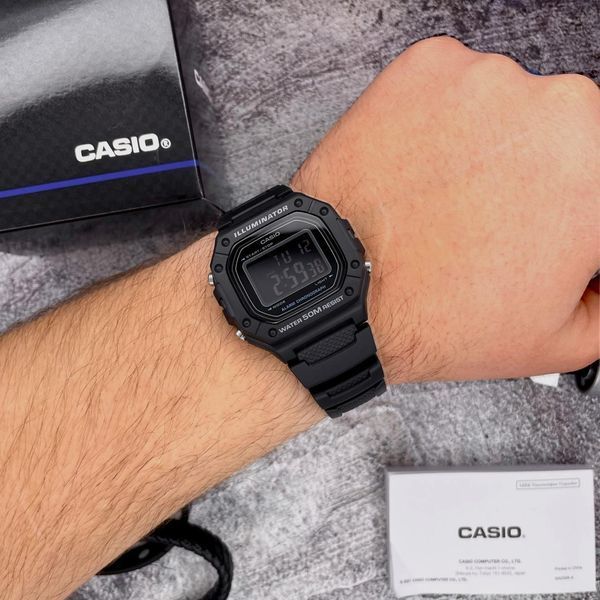 Мужские наручные часы CASIO W-218H-1B W-218H-1B фото