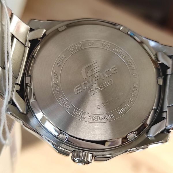 Наручний годинник чоловічий CASIO EDIFICE EF-129D-1A EF-129D-1A фото