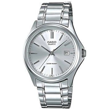 Чоловічий годинник CASIO MTP-1183A-7ADF сріблясті з сріблястим циферблатом 104518410 фото