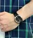 Чоловічий годинник CASIO MTP-1370L-1A Data Day сріблястий з чорним циферблатом на шкіряному ремінці 106770843 фото 6