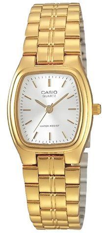 Женские часы CASIO LTP-1169N-7A прямоугольные золотистого цвета LTP-1169N-7A фото