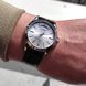 Чоловічий годинник CASIO MTP-1370PL-7A Data Day сріблястий з сріблястим циферблатом на шкіряному ремінці 104524083 фото 2