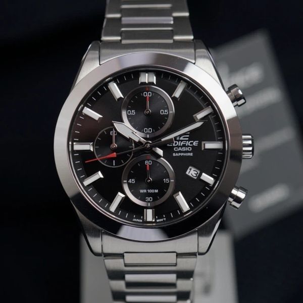 Наручний годинник чоловічий CASIO EDIFICE EFB-710D-1AVUEF EFB-710D-1AVUEF фото