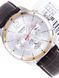 Мужские часы CASIO MTP-1374L-7AVDF с хронографом и серебристым циферблатом на кожаном ремешке 1041362963432 фото 2