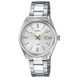 Женские часы CASIO LTP-1302D-7A2 серебристые с белым циферблатом 105024982 фото