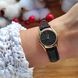 Женские часы Casio LTP-1094Q-1A золотистые с черным циферблатом и кожаным ремешком 113882449 фото 6