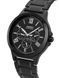 Чоловічий годинник CASIO MTP-V300B-1A Total Black класичний в чорному корпусі з хронографом 104101359 фото 4