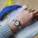 Женские часы CASIO LTP-1128G-7B комбинированные с белым циферблатом 114902123 фото 9