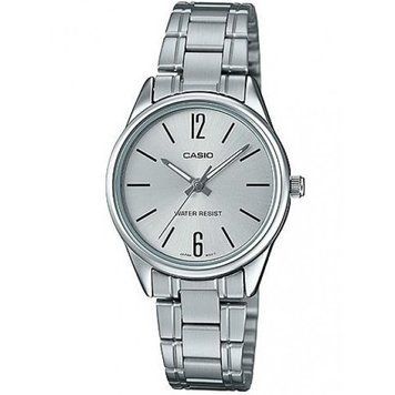 Жіночий годинник CASIO LTP-V005D-7B сріблясті з сріблястим циферблатом LTP-V005D-7B фото