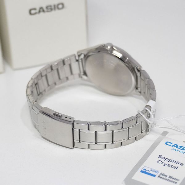 Чоловічий годинник CASIO MTS-115D-1A сапфірове скло WR 50 3436504028030 фото