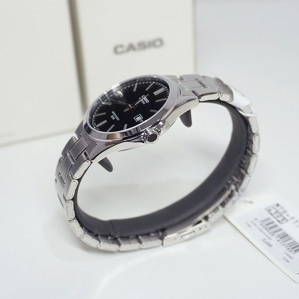 Чоловічий годинник CASIO MTS-115D-1A сапфірове скло WR 50 3436504028030 фото