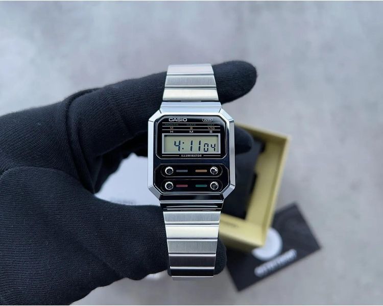 Наручний годинник Casio VINTAGE EDGY A100WE-1AEF 113882626 фото