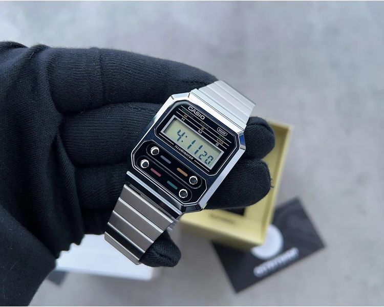 Наручний годинник Casio VINTAGE EDGY A100WE-1AEF 113882626 фото