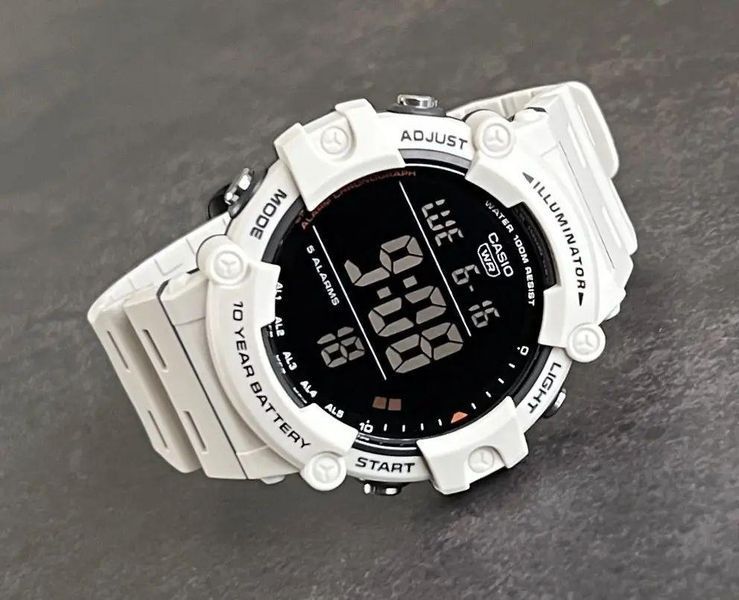 Чоловічий годинник CASIO AE-1500WH-8B2V тактичний батарея 10 років 100 WR 105783270 фото
