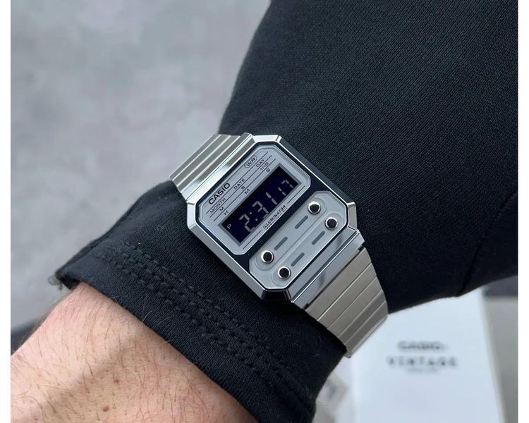 Наручний годинник Casio Vintage EDGY A100WE-7B 113882689 фото