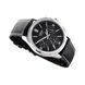 Мужские часы CASIO MTP-1375L-1AVDF с хронографом и черным циферблатом на кожаном ремешке 104135611 фото 2