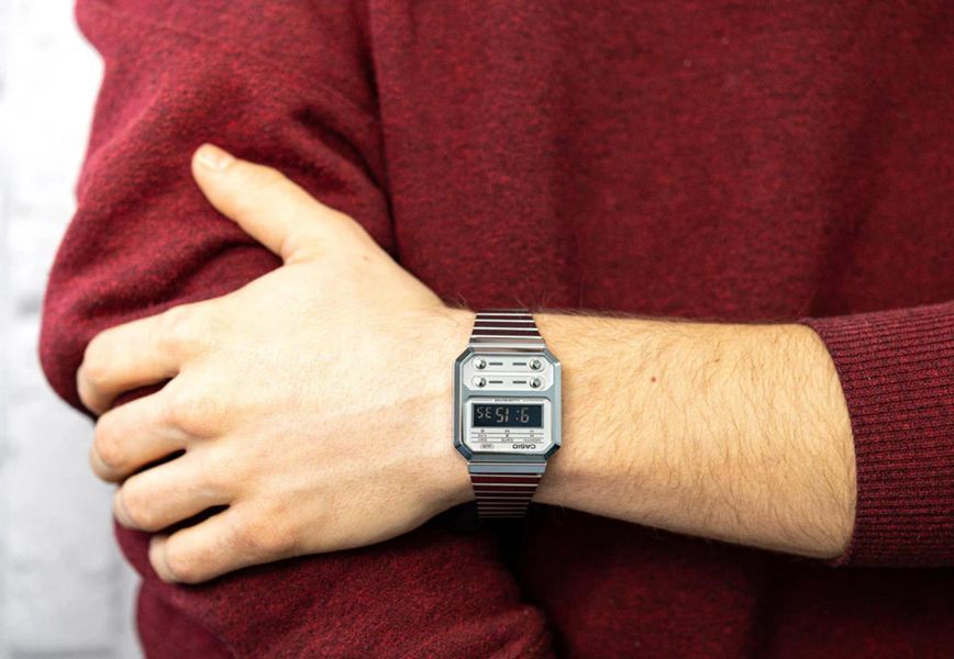Наручний годинник Casio Vintage EDGY A100WE-7B 113882689 фото
