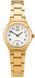 Женские часы CASIO LTP-1130N-7B золотистые с белым циферблатом и цифрами 113882532 фото 1