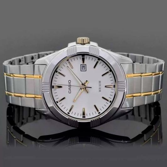 Чоловічий годинник CASIO MTP-1308SG-7A масивний комбінований WR 50 MTP-1308SG-7A фото