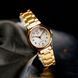Женские часы CASIO LTP-1130N-7B золотистые с белым циферблатом и цифрами 113882532 фото 7