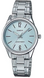 Женские часы CASIO LTP-V005D-2B серебристые с голубым циферблатом 104853719 фото 1
