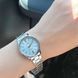 Женские часы CASIO LTP-V005D-2B серебристые с голубым циферблатом 104853719 фото 6