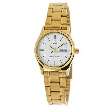 Женские часы CASIO LTP-V006G-7B золотистые классические LTP-V006G-7B фото