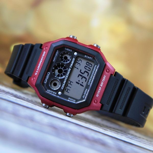 Мужские часы Casio AE-1300WH-4A 113882663 фото