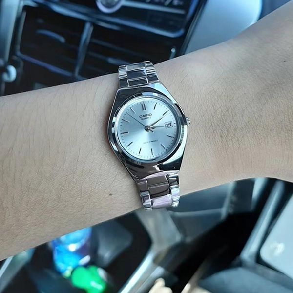 Жіночий годинник CASIO LTP-1170A-7A сріблястий з сріблястим циферблатом 113882541 фото