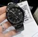 Чоловічий годинник CASIO MTP-VD03B-1AUDF Total Black класичний в чорному корпусі з шахматним циферблатом 104138925 фото 4