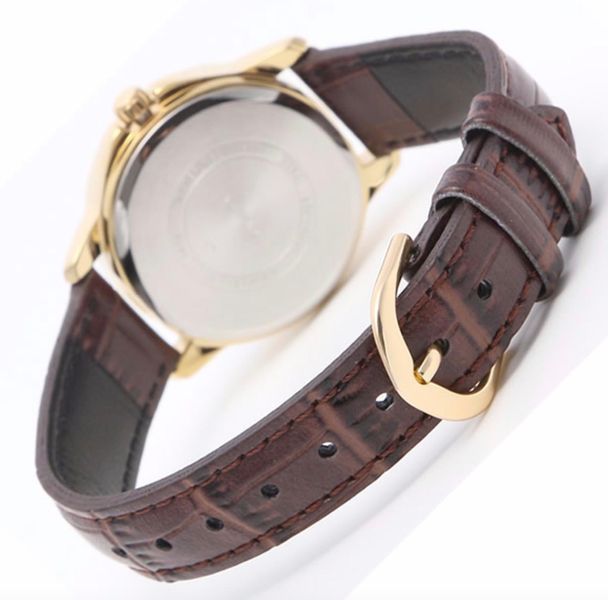 Женские часы CASIO LTP-V004GL-9AUDF золотистые на кожаном ремешке LTP-V004GL-9AUDF фото
