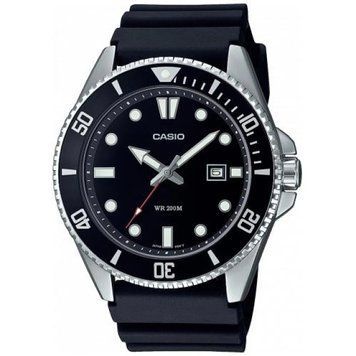 Мужские часы CASIO Duro MDV-106-1A wr 200 дайверские на каучуковом ремешке 104052047 фото